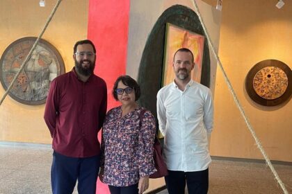 vicenzo azzato, jacqueline cariñlo coiscou y thomas ducroquet.