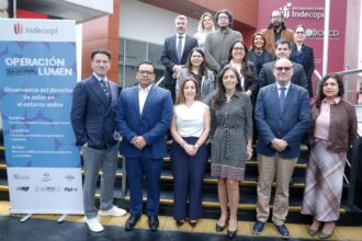 delegaciones de los cinco país participantes en lumen celebrado en perú.